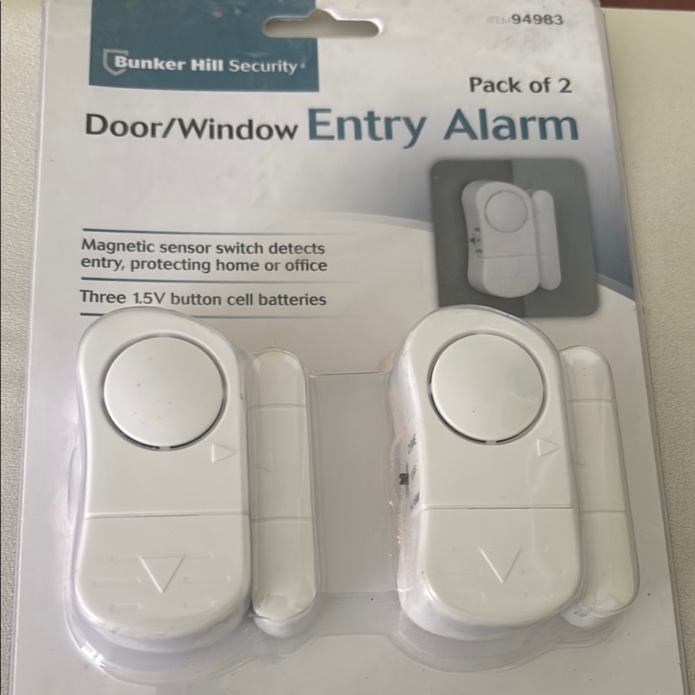 Bunker Hill Security Door/Window Entry Alarm Pack of 2